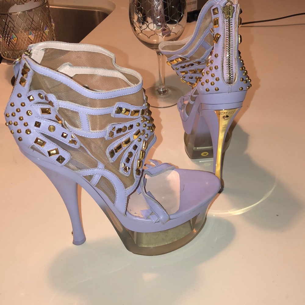 Versace platform shoe